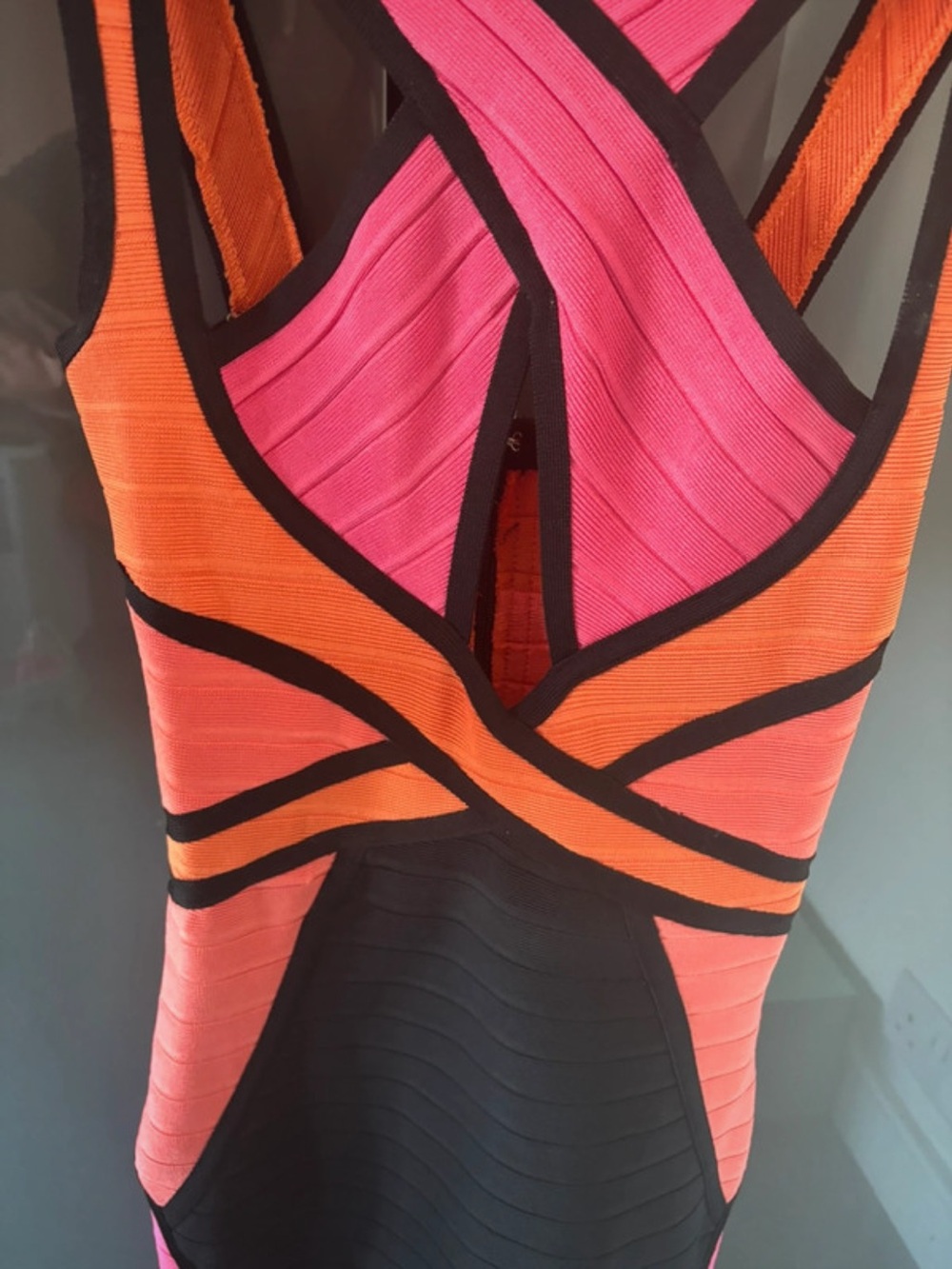 Herve Leger Bandage Dress 2000’s - Picture 2 of 10